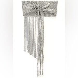 🩶Cult Gaia Banu fringe clutch.